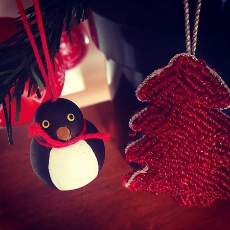 From the tree #allthedecorations (Photo courtesy of Kim Tairi: http://www.flickr.com/photos/angels_have_the_phone_box)