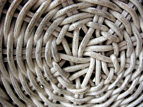 Weave mandala (Photo courtesy of Mr Greenjeans on flickr: http://www.flickr.com/photos/gaylon)