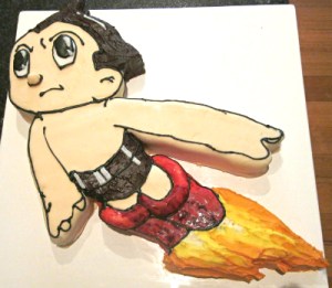 Astroboy cake (Photo by Tseen Khoo; cake by Shayne Smail)