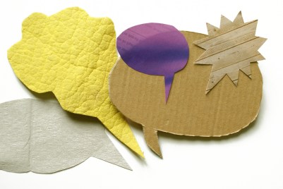 Graphic conversation (Image by Marc Mathieu on flickr; distributed under creativecommons.org/licenses/by-nc/2.0)