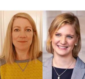 Deirdre Watchorn (left) and Dr Esther Heckendorf (right)